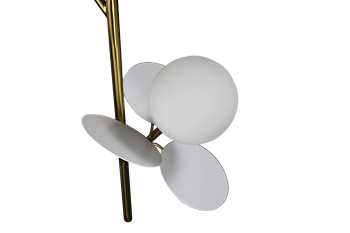 Люстра FLORET ZRS.01201.02 14Вт G9 IP20 Бронза Zortes