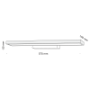 Бра 18Вт 3000K Белый IP20 Everett C815WL-L18W Technical