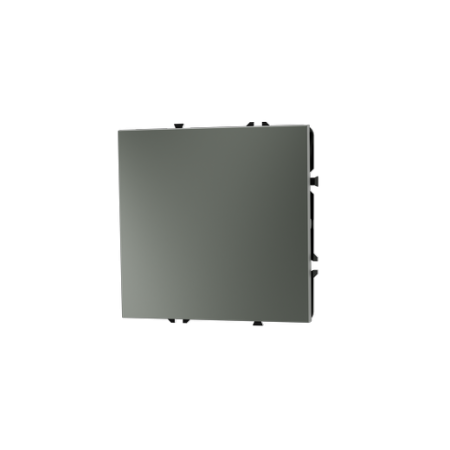 Перекрестный переключатель встраиваемый Voltum S70 одноклавишный 10А, (титан)