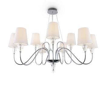 Люстра 9*E14 40Вт Хром IP20 Florero MOD078PL-09CH Maytoni