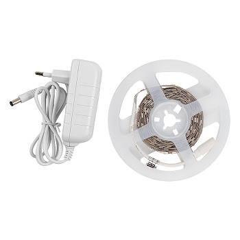 Лента светодиодная GLS-5050-30-7.2-12-IP20-PRO-3-3-KIT готовый комплект 3м с адаптером General