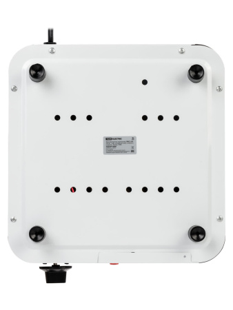Электроплитка одноконф. ЭПС1-ОТ, 230 В, 1 кВт, откидной нагр. элемент, спираль, белая, TDM