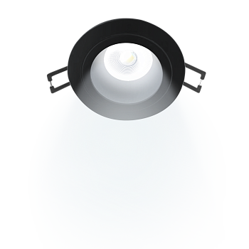 Светильник встраиваемый Artin GU5.3 40W черный Ritter