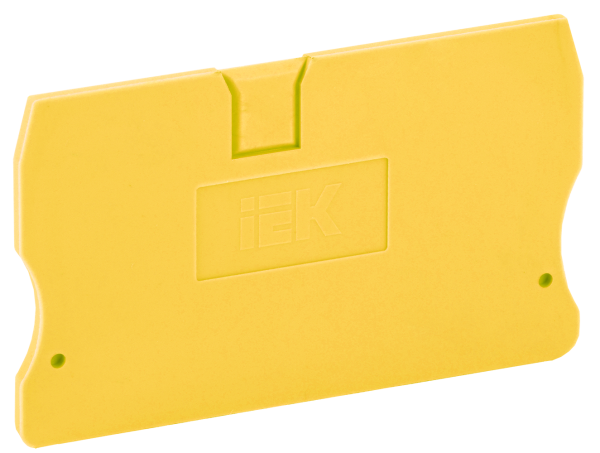 Заглушка для КПИ 2в-1,5/2,5 желтая IEK
