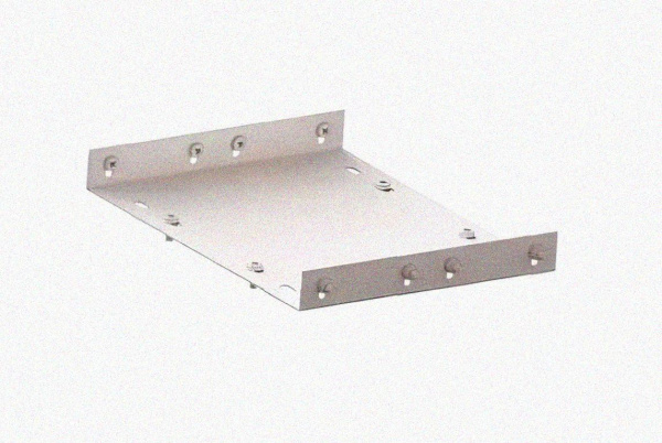 Соединитель лотковый замковый СЛЗ-400х50х1,5 УТ1,5, горячее цинкование, S1,5