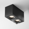 Потолочный светильник 2*GU10 50Вт Черный IP20 Ceiling & Wall C013CL-02B Technical Maytoni