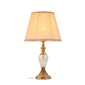 Прикроватная лампа Медный/Бежевый E27 1*60Вт (из 2-х коробок) SL965.704.01 ST LUCE