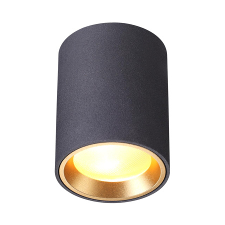 Потолочный св-к GU10 50W IP54 AQUANA черный/металл ODEON LIGHT