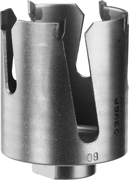 ПРОУНИВЕРСАЛ 60мм, коронка с твердосплавными резцами ЗУБР