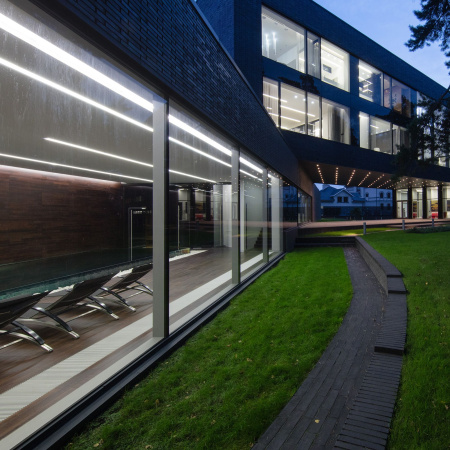 Линейный светодиодный встраиваемый светильник 15Вт 4200К серебро матовое IP20 (a041466) Elektrostandard Pro