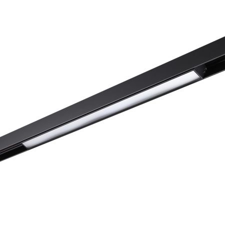 Трековый св-к димм.с ДУ,со сменой цв.темп.IP20 LED 3000~6500К 24W 48V черный FLUM NOVOTECH