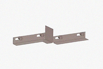 Соединитель-переходник замковый ПУгЛЗ 200х110 УХЛ1 (левый), горячее цинкование, S1,5