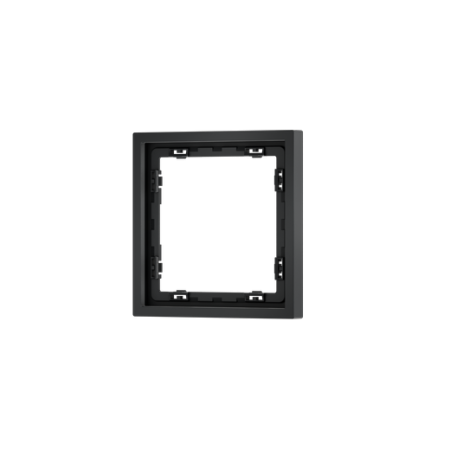 Рамка пластиковая Voltum S70 на 1 пост, (графит)