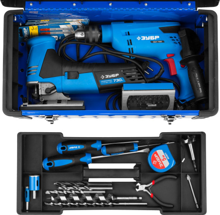 Ящик для инструмента "СПЕЦ-18" металлический, Профессионал ЗУБР