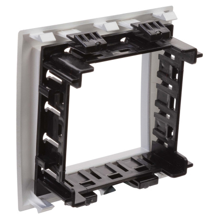 Рамка-суппорт "Avanti" для "In-liner Front", серебристый металлик, 2модуля DKC