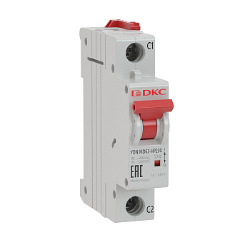 Независимый расцепитель YON MD63-230 (110…400VАС 110…220VDC) (подходитдля MD63; MD63P; MDV) DKC