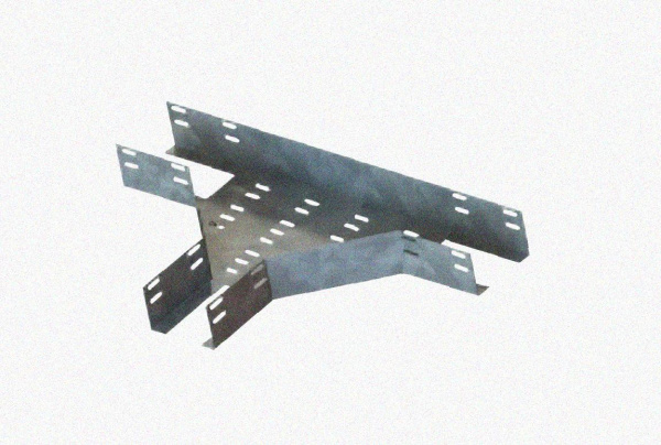 Лоток тройниковый перфорированный ОТ 600х65 УТ1,5, горячее цинкование, S1,5