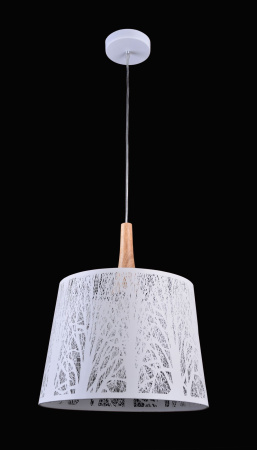 Подвесной светильник 1*E27 60Вт Белый IP20 Lantern MOD029-PL-01-W Maytoni