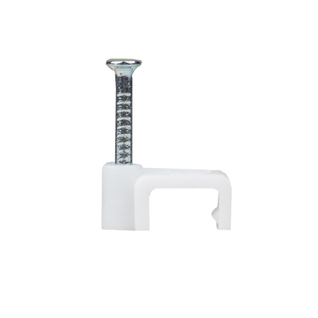 Скоба крепежная квадратная (плоская) (7мм) (50шт) PROxima EKF