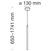 Подвесной светильник 10Вт 3000K Черный IP20 Ray P021PL-L10B Technical