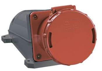 Розетка стационарная ССИ-135 3Р+РЕ+N 63А 380-415В IP54 IEK