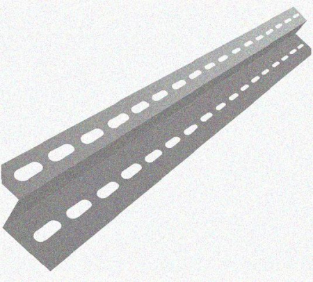 Профиль зетовый перфорированный К241х1500 УХЛ1, горячее цинкование, S2,0