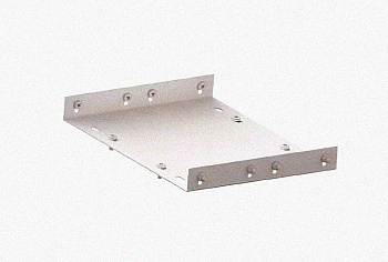 Соединитель лотковый замковый СЛЗ-400х85 УХЛ1, оцинкованный лист, S1,5