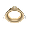 Встраиваемый светильник 1*GU10 50Вт Матовое Золото IP20 Downlight DL027-2-01-MG Technical Maytoni