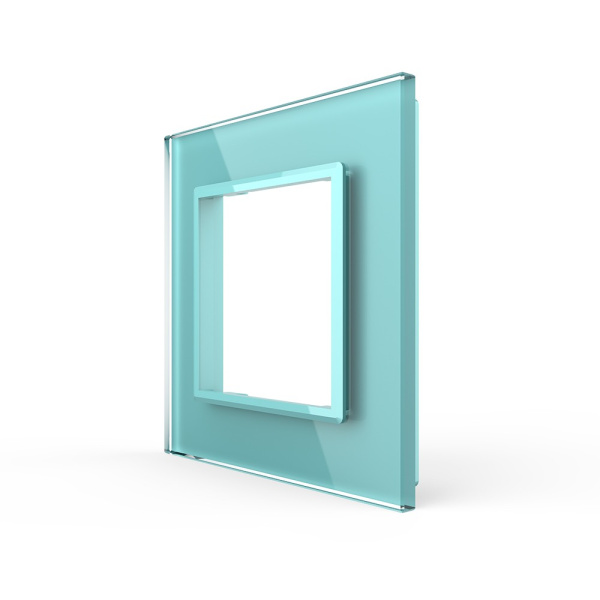 Рамка для розетки Зеленая Livolo