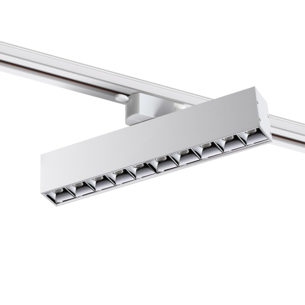 Св-к трековый однофазный IP20 LED 4000K 16W 220V ITER белый B NOVOTECH