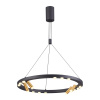 Подвесной св-к LED 48W 4000K BEVEREN черный/золотистый/металл ODEON LIGHT
