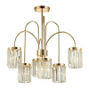 Люстра потолочная E14 6*40W VASSA золотой/хрусталь ODEON LIGHT