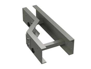 Переходник правосторонний Н=150, B=750, В1=600, стеклопластик G5 DKC