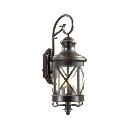 Уличный настенный св-к IP44 E14 3*60W 220V SATION черный/зол.патина ODEON LIGHT