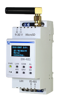 Преобразователь интерфейсов ЕМ-481 Новатек-Электро