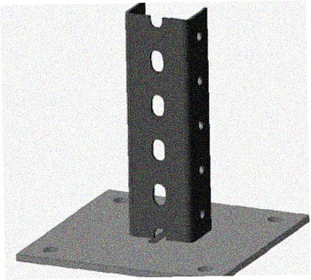 Стойка напольная (потолочная) СНП1400 УТ1,5,горячее цинкование, S2,5