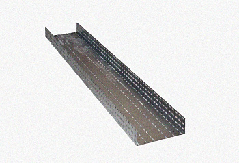 Лоток перфорированный ЛМ 100х65х3000 УТ1,5, горячее цинкование, S2,0