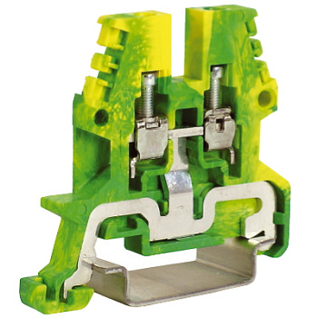 TEO.2(Ex), зажим для заземления желт.зелен 2,5 кв.мм DKC