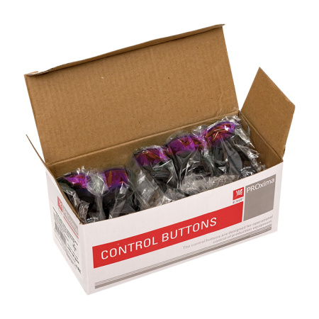 Кнопка SW2C-MD красная с подсветкой NC Грибок PROxima EKF