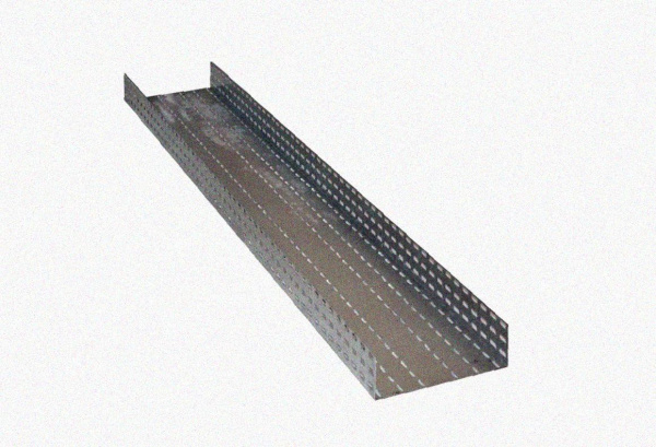 Лоток перфорированный ЛМ 100х65х3000 УТ1,5, горячее цинкование, S2,0