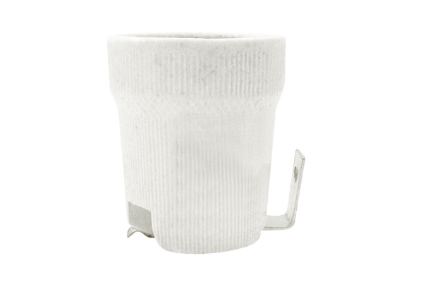 Патрон керамический E27 с держателем, Народный TDM