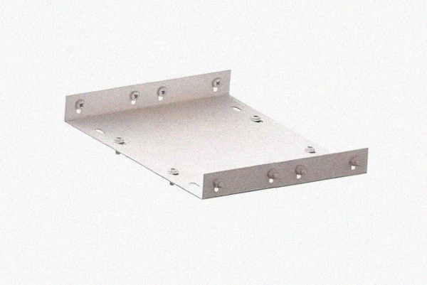 Соединитель лотковый замковый СЛЗ-500х110х1,5 УТ1,5, горячее цинкование, S1,5