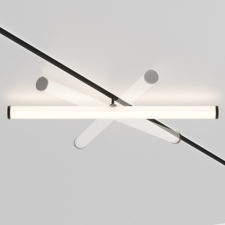 Трековый светильник LED 25Вт Черный IP20 Magnetic track system Exility TR086-4-25W-DS-B Technical Maytoni