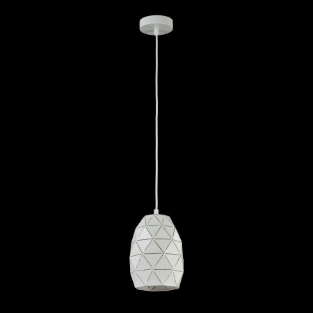 Подвесной светильник 1*E27 60Вт Белый IP20 Louvre MOD199-PL-03-W Maytoni