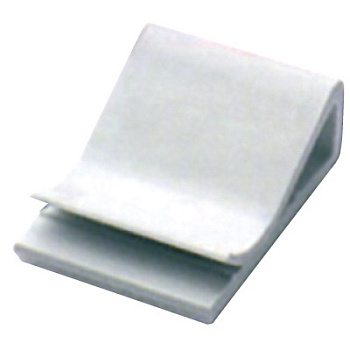 Клипса самоклеящаяся для плоского кабеля, белая, 25х26х9,6 DKC