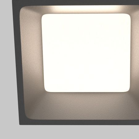 Встраиваемый светильник LED 12Вт Черный IP44 Downlight DL056-12W3-4-6K-B Technical Maytoni