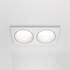 Встраиваемый светильник 2*GU10 50Вт Белый IP65 Downlight DL033-2-02W Technical Maytoni