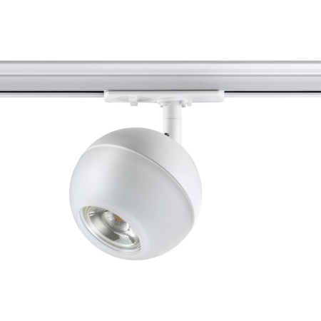 Св-к трековый однофазный IP20 GU10 9W 220V GARN белый NOVOTECH