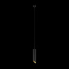Подвесной светильник 1*GU10 12Вт Черный с Золотом IP20 Pendant P044PL-01-30GU10-B Technical Maytoni