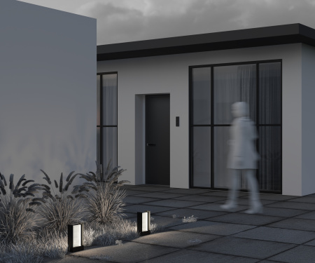 Ландшафтный светильник 20Вт 3000К Графит IP65 Reso O445FL-L20GF3K Outdoor Maytoni